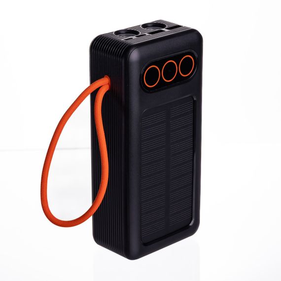 Повербанк зі швидким заряджанням та 3 шнурами 30000 mAh портативний зарядний пристрій powerbank заряджання для телефона HP-N56 | Зображення 1