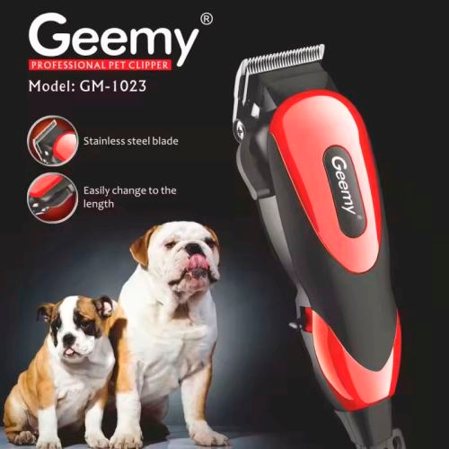 Машинка для стрижки животных GEEMY 8 в 1 GM-1023, 4 насадки, 2 щетки | Зображення 9