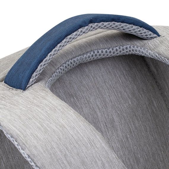 Рюкзак городской Rivacase 7562 Grey/Dark Blue 12х30.5х46 см серый с темно-синим | Зображення 6
