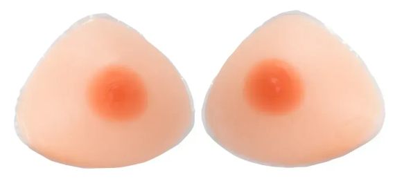 Силіконові груди-накладки (400г) Sex Aura | Зображення 1