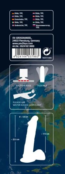 Фалоімітатор ЄВРОПЕЙСЬКИЙ СТАНДАРТ large sexstyle | Зображення 12