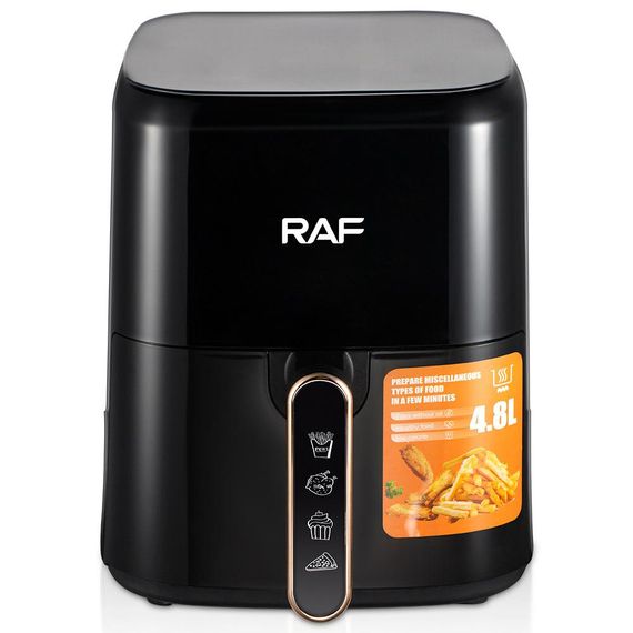 Повітряна фритюрниця 6L 1500Вт RAF R.5337 Чорний (46364-R.5337_1874) | Зображення 7
