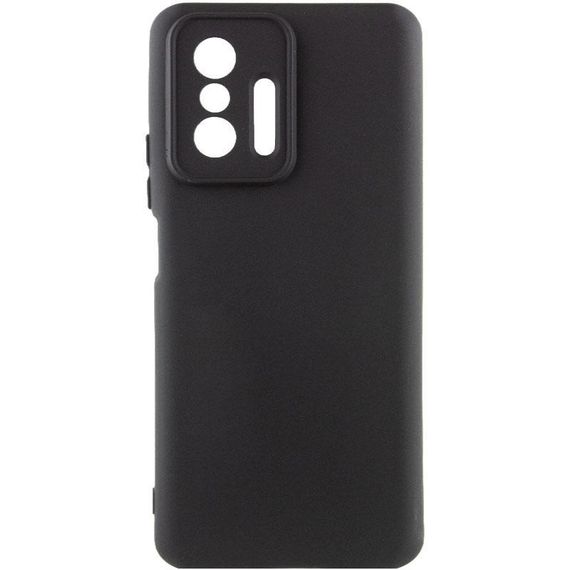 Чохол Silicone Cover Ummi Lakshmi Full Camera (AA) для Xiaomi 11T / 11T Pro Чорний / Black
