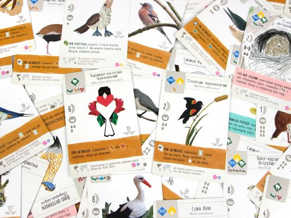 Настільна гра Крила. Фан Арт Пак (Wingspan: Fan Art Pack) | Зображення 5