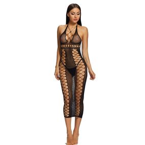 Сексуальний спокусливий еротичний пеньюар сітка - еротична білизна 23631