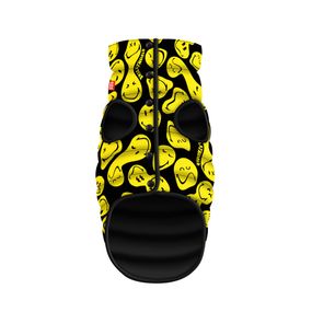 Курточка для собак WAUDOG Clothes малинок "Смайлі на чорному", M40, В 63-67 см, С 39-43 см
