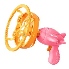 Пистолет для мыльных пузырей H035 Bubble Gun с пропеллером 2in1 + bottle 250ml Pink