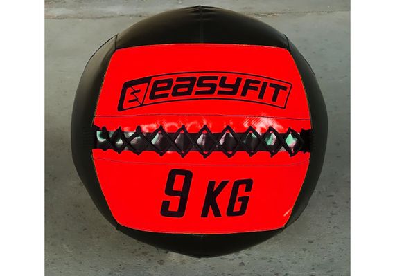 Медичний м'яч EasyFit Wall Ball медбол, волбол 9 кг (EF-WB-09) | Зображення 1