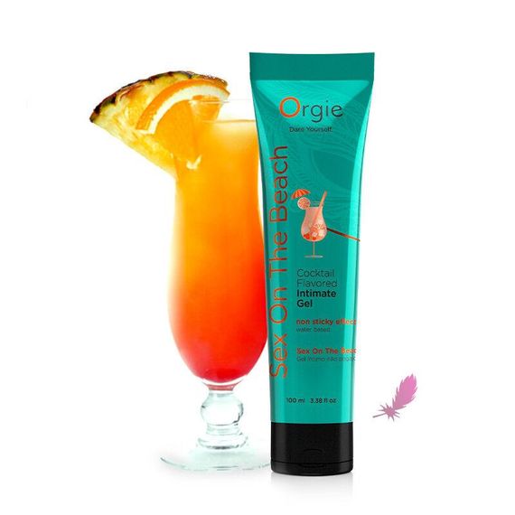 Їстівний лубрикант коктейль СЕКС НА ПЛЯЖІ на водній основі, 100 мл Orgie sexstyle
