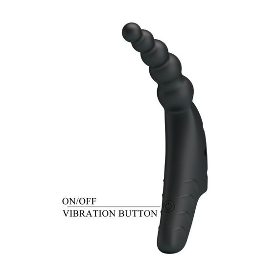 Вібратор на палець Pretty Love Honey Finger, чорний, 12,2 × 2,1 см Sex Aura | Зображення 8
