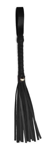 Маленький флогер SKN - VInyl Mini Black, C062-03 sexstyle