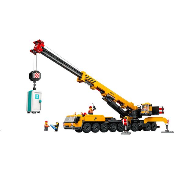 Конструктор LEGO City Жовтий пересувний будівельний кран (60409) | Зображення 1