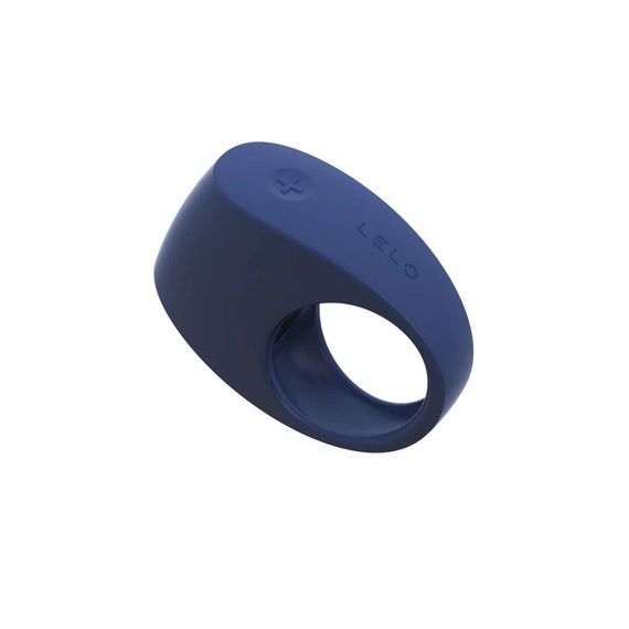 Ерекційне кільце з вібрацією LELO Tor 3 Base Blue, керування зі смартфона Sex Aura | Зображення 3