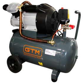 Поршневий повітряний компресор 50 л GTM KAV3050 масляний