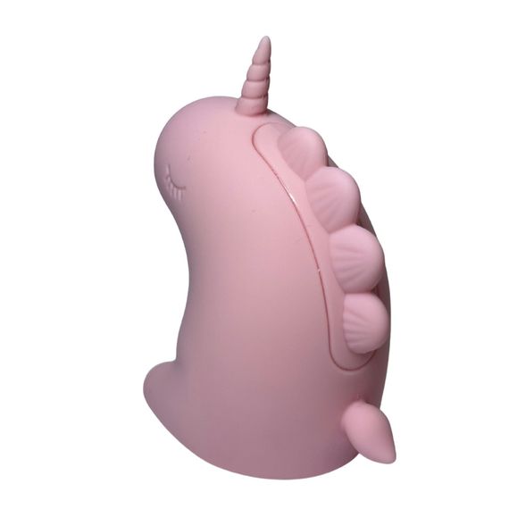 Стимулятор клітора з пульсацією UNIVIBE Єдиноріг, 5 режимів, рожевий sexstyle | Зображення 3