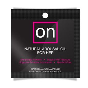 Пробник возбуждающего масла Sensuva - ON Arousal Oil for Her Original (0,5 мл) Sex Aura