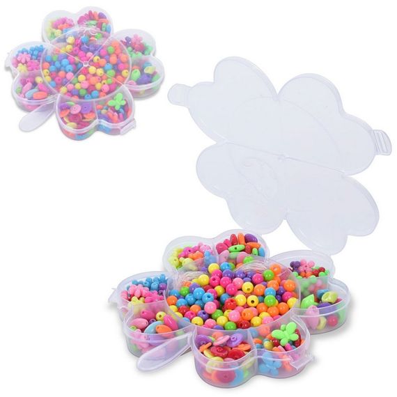 Набір Бісеру D5883-7A, нитки, намистини, в пеналі | Зображення 1