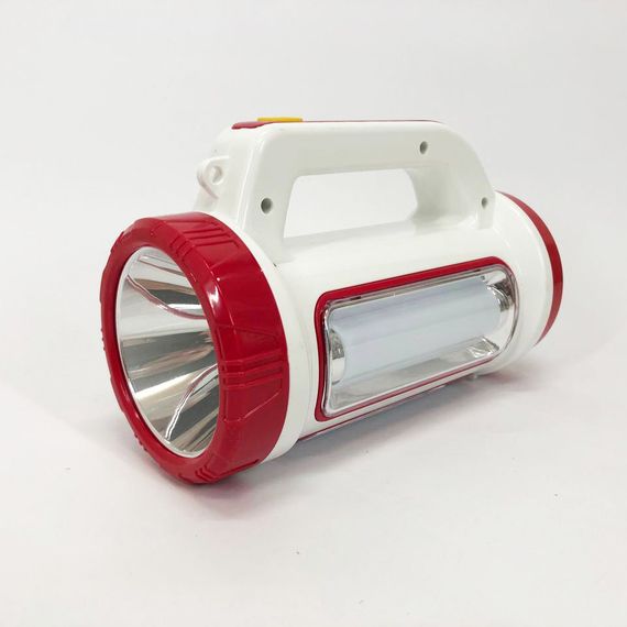 Фонарь кемпинговый с солнечной панелью 5158-LED-COB power bank, кемпинговый фонарь-лампа. DW-852 Цвет: красный | Зображення 6