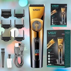 Хорошие машинки для стрижки волос для дома VGR V-663, Машинка мужская для бритья, Триммер DJ-992 для усов