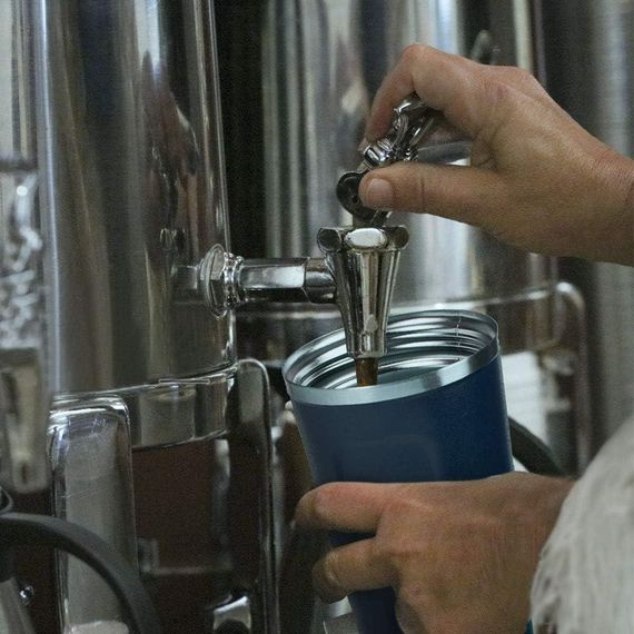 Термочашка Suntq 380 мл из нержавеющей стали, темно-синяя, кофейная кружка, термокружка с герметичной крышкой | Зображення 7