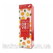 Вітамінна очисна пінка FarmStay DR.V8 Vitamin Foam Cleansing | Зображення 2