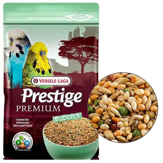 Versele-Laga Prestige Premium Вudgies 0.8 кг Верселе-Лага повнораційний корм для хвилястих папуг
