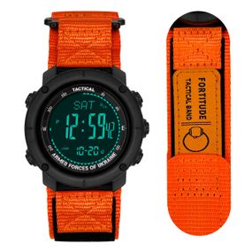 Чоловічий годинник Awarder 036 Nylon Black-Orange