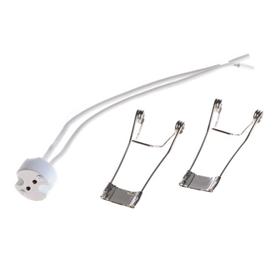 Светильник точечный декоративный HDL-BA SN/TRANSPARENT MR16 | Зображення 1