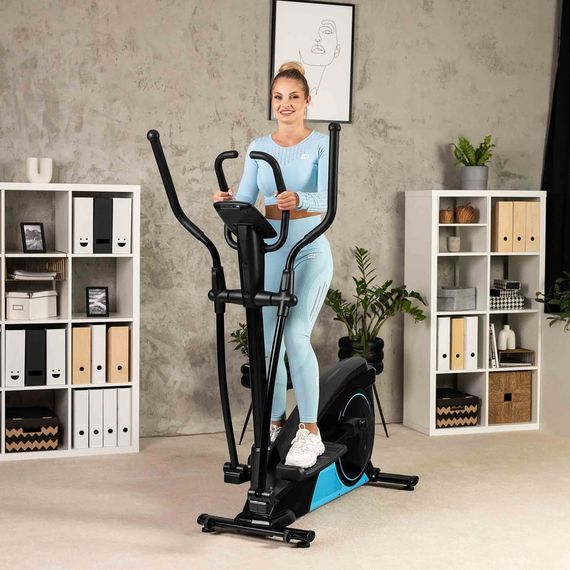 Орбитрек Hop-Sport HS-060C Blaze синий iConsole+ | Зображення 8