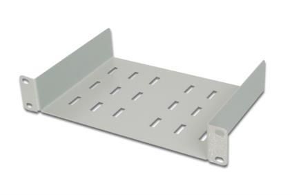 Полка DIGITUS 10&quot; 1U, глуб. 150мм. серая (DN-10TRAY-1)