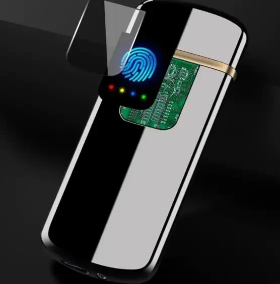 Спиральная сенсорная электрическая USB зажигалка Lighter | Зображення 2