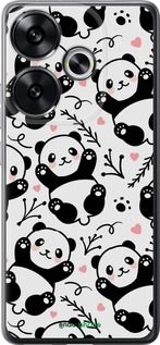 Чохол на Xiaomi Redmi Turbo 3 5G Панди "4318u-3802-2448"