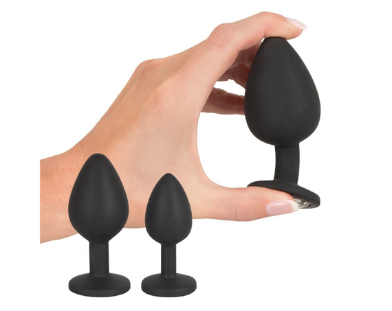 Набір анальний душ + 3 анальні корки Anal Kit sexstyle | Зображення 4