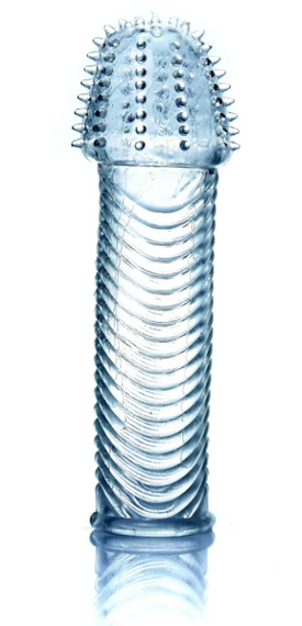 Стимулювальна насадка-презерватив Boss Series без вібрації sexstyle