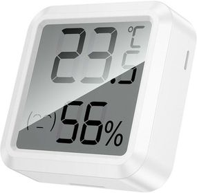 Термогигрометр HOCO HX42 с LCD-дисплеем, измерением температуры и влажности - White