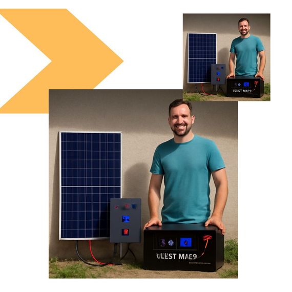 Літієвий акумулятор 7168 кВт 25,6V 280Ah XPRO LiFePO4 (345610061_69875) | Зображення 1