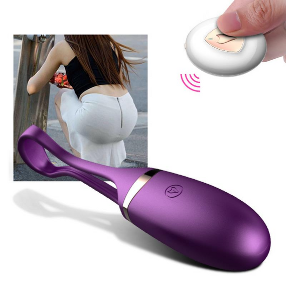 Віброяйце з пультом дистанційного керування - Vibrating Silicone Love EGG USB, BS6300002 sexstyle | Зображення 9
