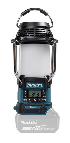 Радіоприймач з ліхтарем акумуляторний Makita DMR057 BEO1 (LXT, Bluetooth, USB, FM, 3 Вт, 310 Лм) | Зображення 1