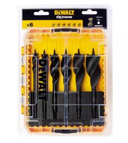 Набір свердел по дереву DeWalt спіральних EXTREME IMPACT 6 шт (DT90238)