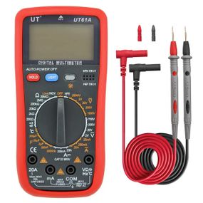 Мультиметр цифровий DT UT-61A з підсвіткою екрану / Універсальний тестер напруги