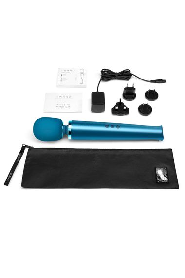 Вібратор мікрофон Le Wand RECHARGEABLE MASSAGER, тихоокеанський синій | Зображення 1