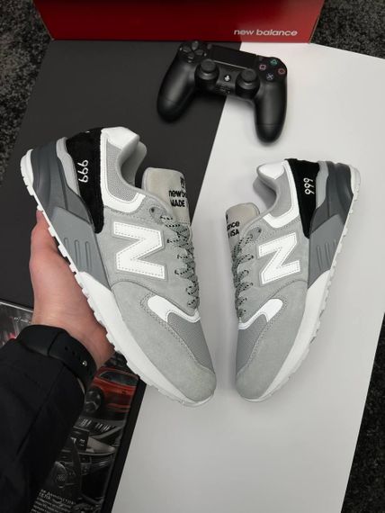 Кроссовки мужские N2ew B2alance 999 Black White Gray , Вьетнам 43 27,5 | Зображення 8