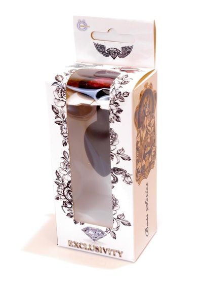 Анальна пробка Jawellery Black Silikon PLUG SmallPink Diamond sexstyle | Зображення 5