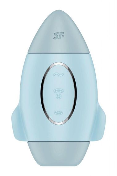 Вакуумний стимулятор - Satisfyer Mission Control Blue Sex Aura