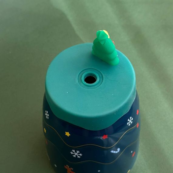 Стакан новогодний Merry Christmas 13334 400 мл зеленый | Зображення 2
