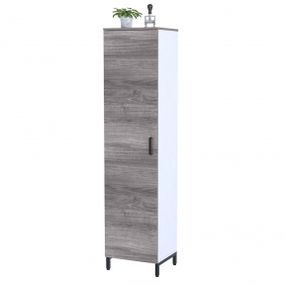 Шкаф офисный Loft Design LT-450-1900 белый дуб палена
