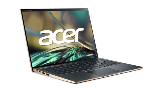 Ноутбук Acer Swift 5 SF514-56T 14' WUXGA IPS Touch, Intel i5-1240P, 16GB, F512FB, UMA, Win11H, зелений (NX.K0HEU.006) | Зображення 1
