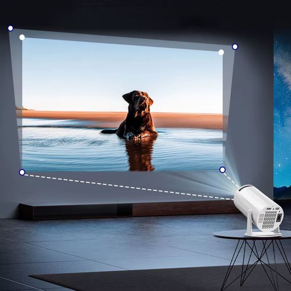 Проектор 4k Android X8 Max White | Зображення 5