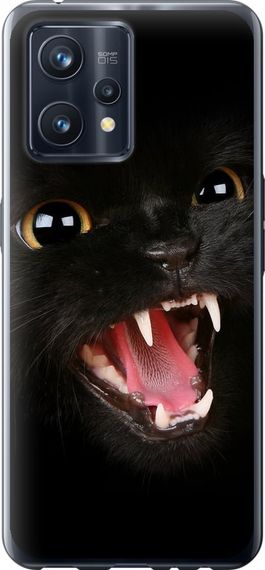 Чехол на Realme 9 Pro Plus Чёрная кошка "932u-2596-17620"