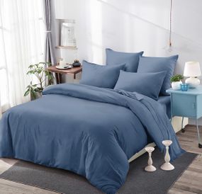 Комплект постельного белья Soho Євро Lounge 200х230 см One Denim